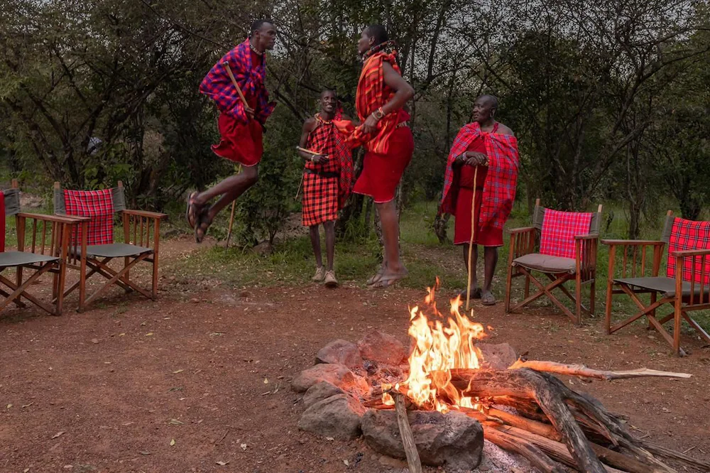 kenya safari itinerary- masai men
