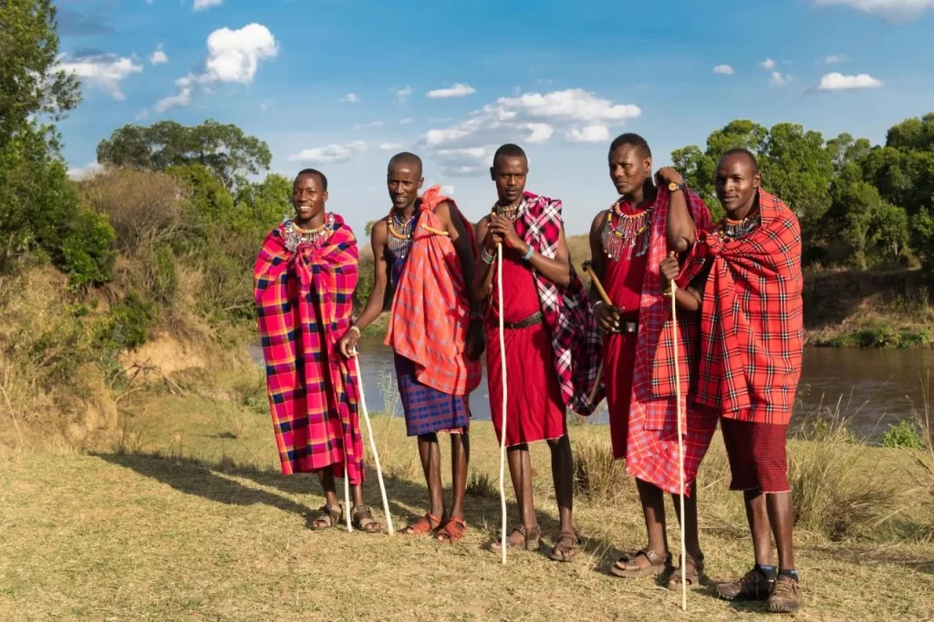 7 days safari price- Masai men