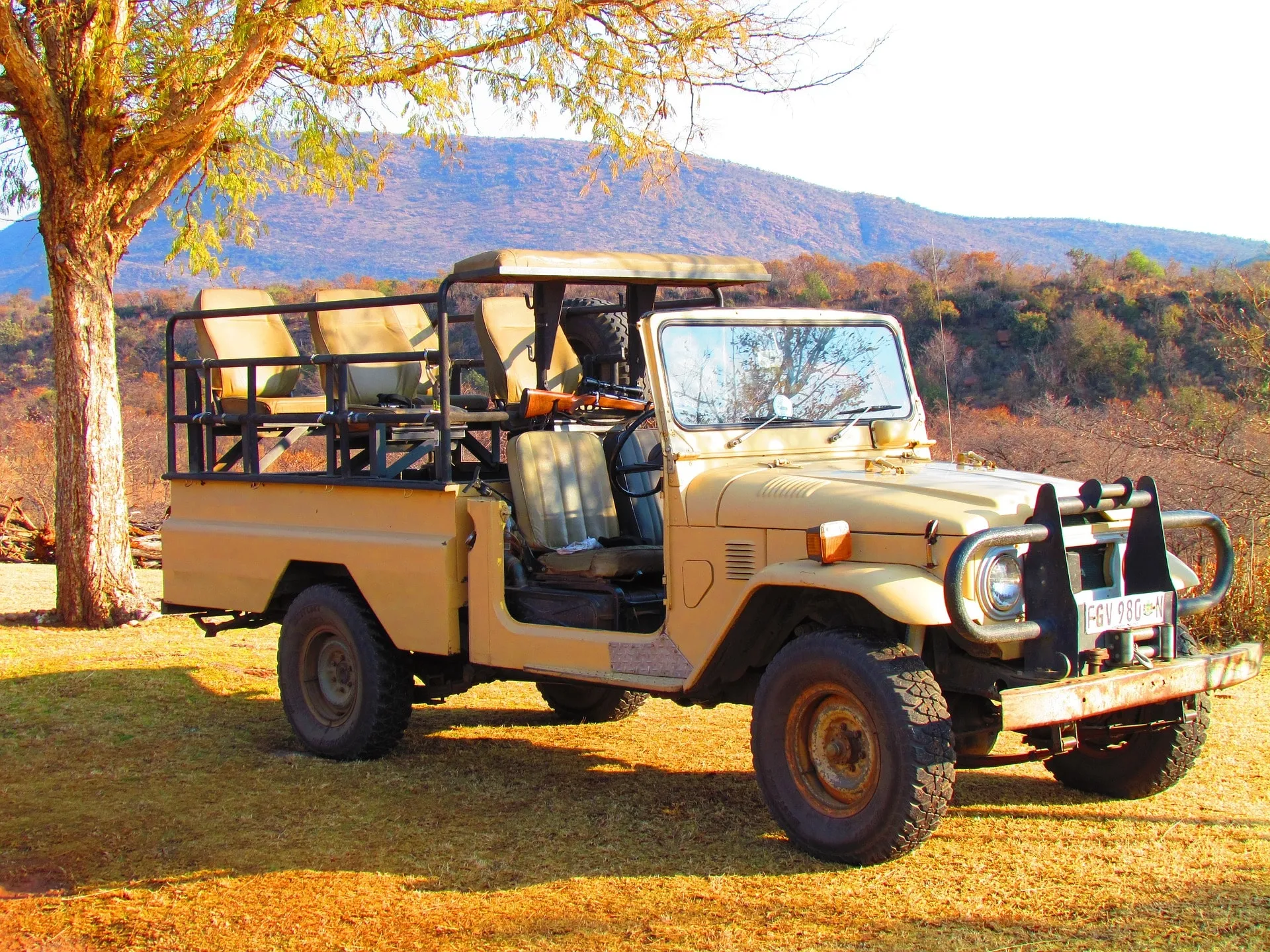 The Perfect African Safari Landcruiser For Game Viewing in Tanzania, East Africa.